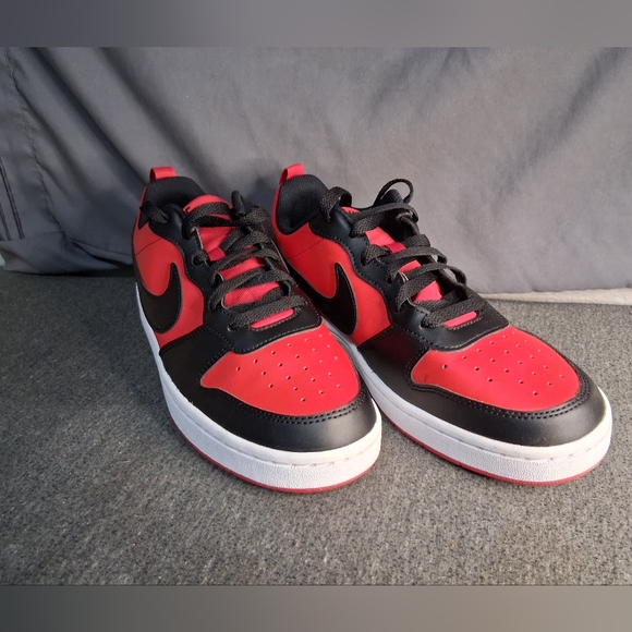 Nike Other - Nike Court Borough Low Recraft DV5456-600 Youth Size 7y Red and Black